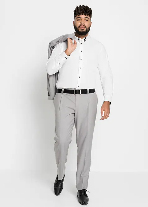 Business košile z čisté bavlny, dlouhý rukáv, bonprix