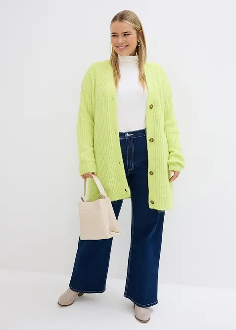 Kab&aacute;tek ze silněj&scaron;&iacute; pleteniny z měkk&eacute; vlněn&eacute; směsi, bonprix