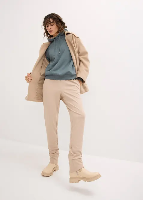 Mikina s&nbsp;kapuc&iacute;, z&nbsp;bavlněn&eacute; směsi, s&nbsp;medv&iacute;dkovou pod&scaron;&iacute;vkou, bonprix