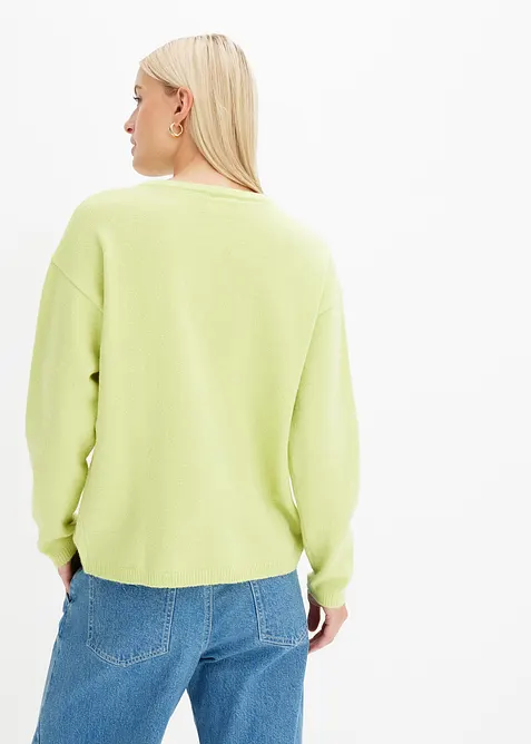 Kab&aacute;tek z jemn&eacute; pleteniny, bonprix