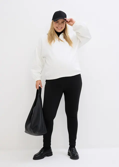 Hřejivé těhotenské termo legíny Slim Fit, bonprix