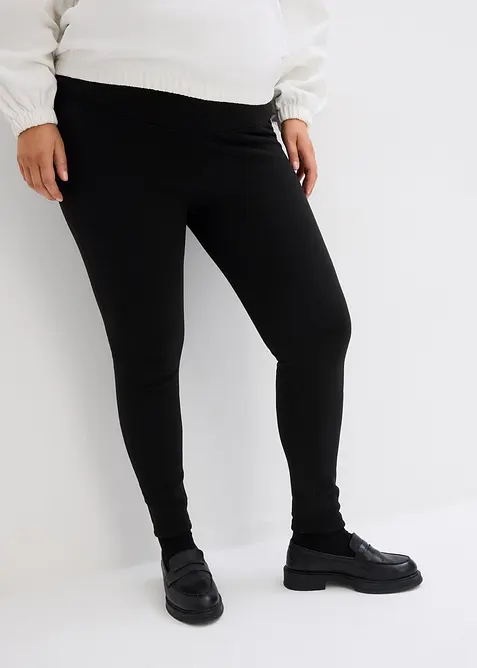 Hřejivé těhotenské termo legíny Slim Fit, bonprix