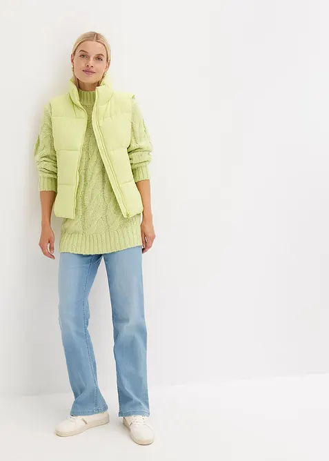 Svetr s cop&aacute;nkov&yacute;m vzorem, bonprix