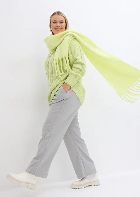 Svetr s cop&aacute;nkov&yacute;m vzorem, bonprix