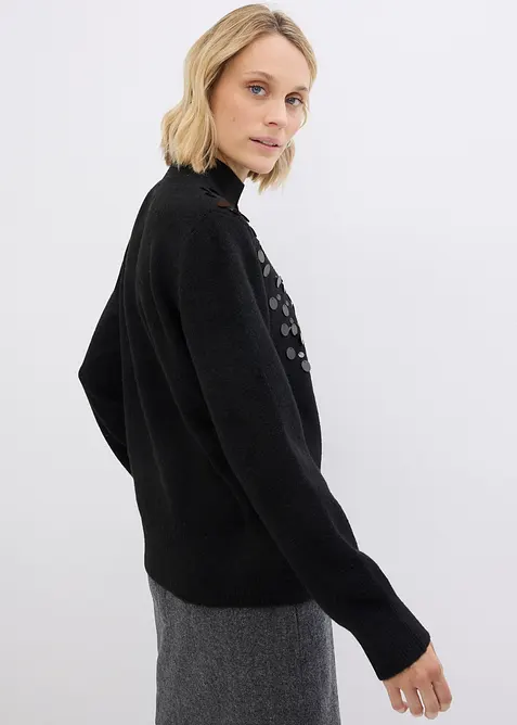 Svetr s flitry, bonprix