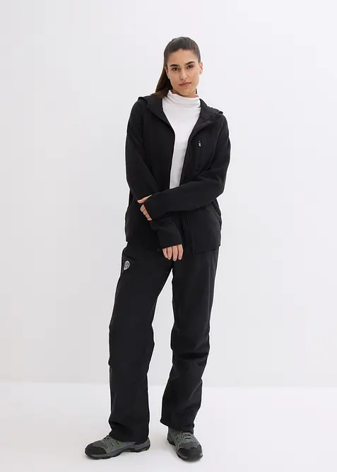 Termo lyžařské kalhoty s flísovou podšívkou, nepromokavé, bonprix