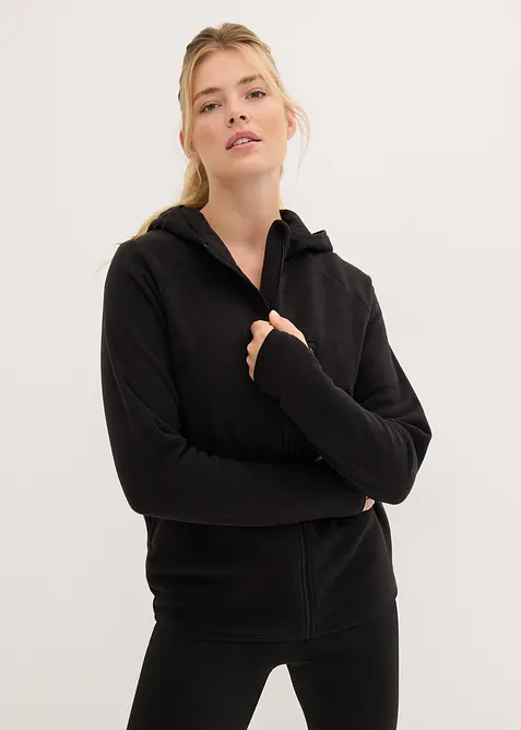 Flísová bunda s kapsami, bonprix