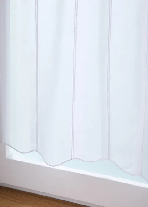 Vitrážková záclona s výšivkou, bonprix