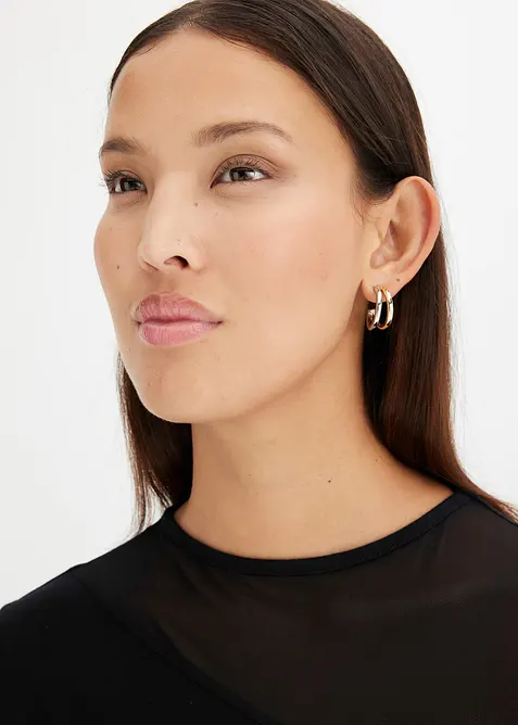 Kruhov&eacute; n&aacute;u&scaron;nice z mosazi, bonprix