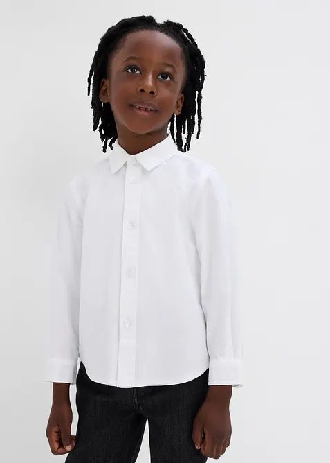 Chlapecká košile s dlouhým rukávem, s vánočním motivem, bonprix