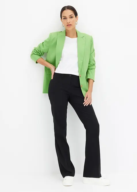 Strečové kalhoty, Bootcut, bonprix