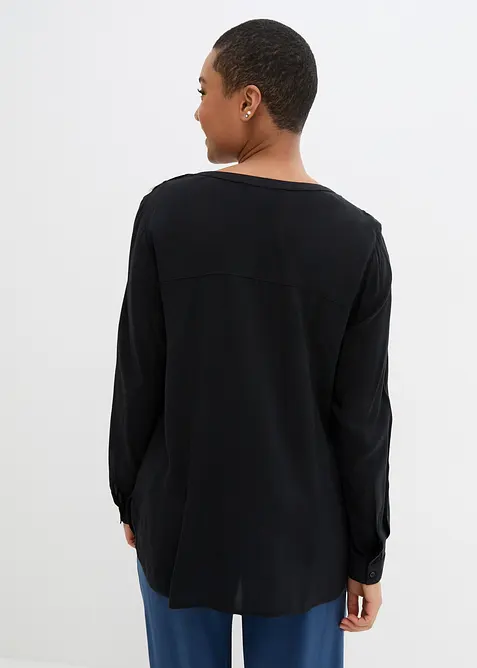 Halenkov&aacute; tunika z měkk&eacute; visk&oacute;zy, bonprix