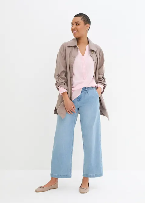 Halenkov&aacute; tunika z měkk&eacute; visk&oacute;zy, bonprix