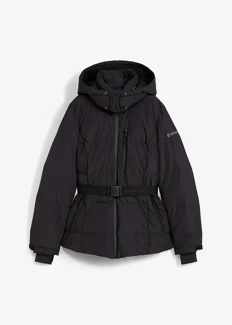 Lyžařská péřová bunda s termoizolační funkcí, voděodolná, bonprix