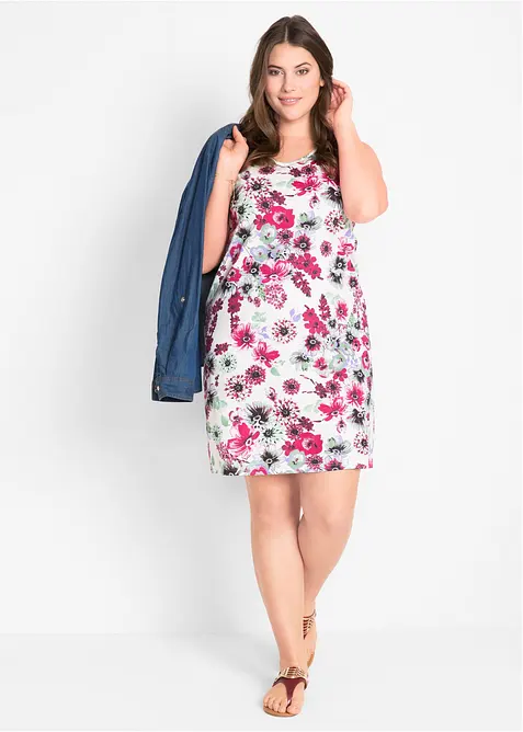 Žerzejové šaty (2 ks v balení), bonprix