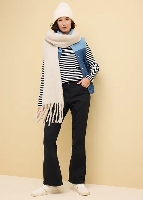 Tričko s dlouhým rukávem, čistá organická bavlna, bonprix