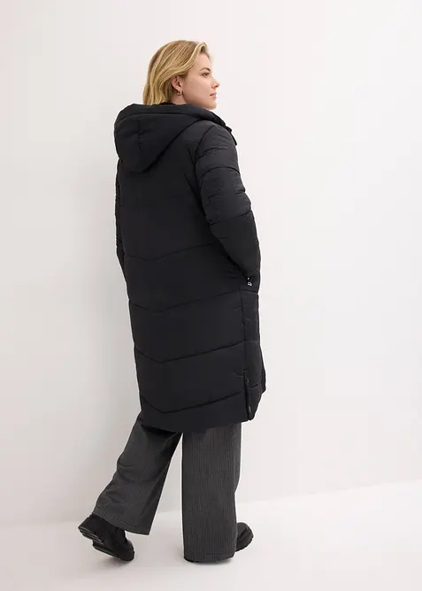 Pro&scaron;&iacute;van&yacute; kab&aacute;t s ply&scaron;ovou pod&scaron;&iacute;vkou v kapuci, bonprix