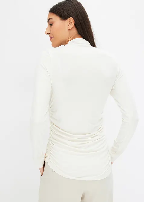 Triko s řasením, bonprix