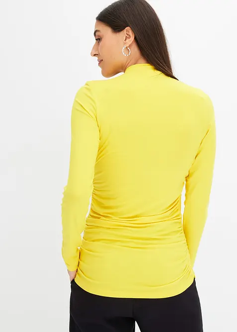 Triko s řasením, bonprix