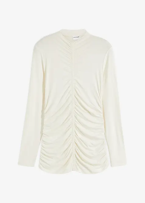 Triko s řasením, bonprix