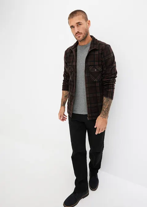 Flísová bunda se stojáčkem, bonprix