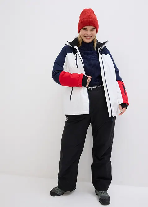 Lyžařsk&aacute; funkčn&iacute; bunda s větrac&iacute;mi otvory, nepromokav&aacute;, bonprix