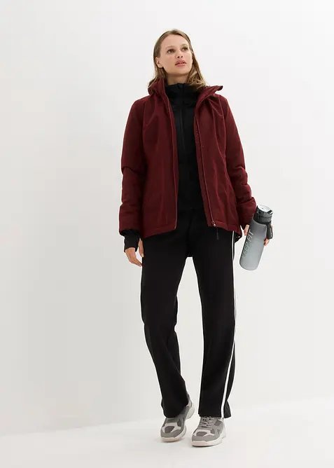 Nepromokavá funkční bunda se vzhledem 2 v 1, bonprix