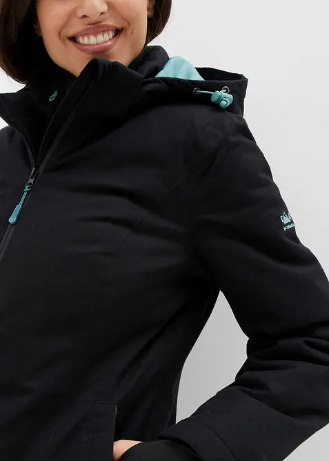 Nepromokav&aacute; funkčn&iacute; bunda se vzhledem 2 v 1, bonprix