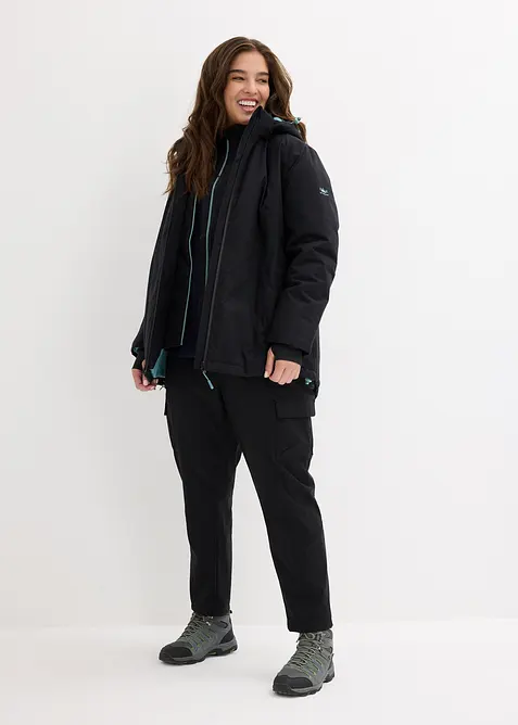 Nepromokav&aacute; funkčn&iacute; bunda se vzhledem 2 v 1, bonprix