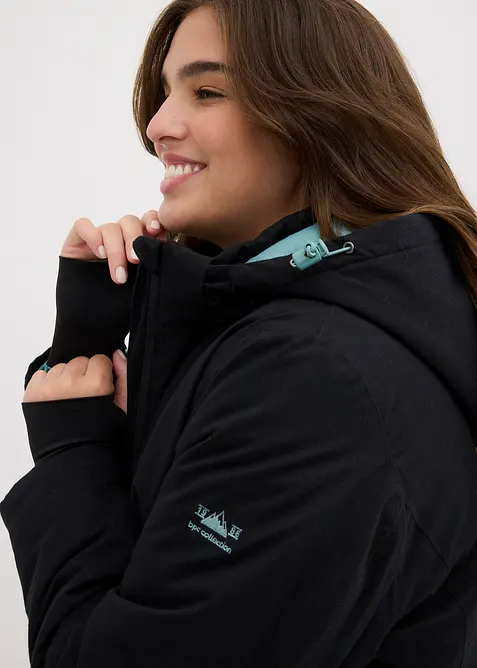 Nepromokav&aacute; funkčn&iacute; bunda se vzhledem 2 v 1, bonprix