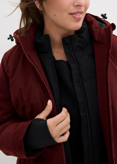 Nepromokav&aacute; funkčn&iacute; bunda se vzhledem 2 v 1, bonprix