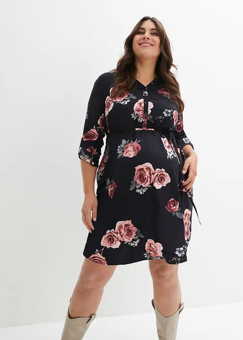 Těhotensk&aacute;/kojic&iacute; dlouh&aacute; halenka, bonprix