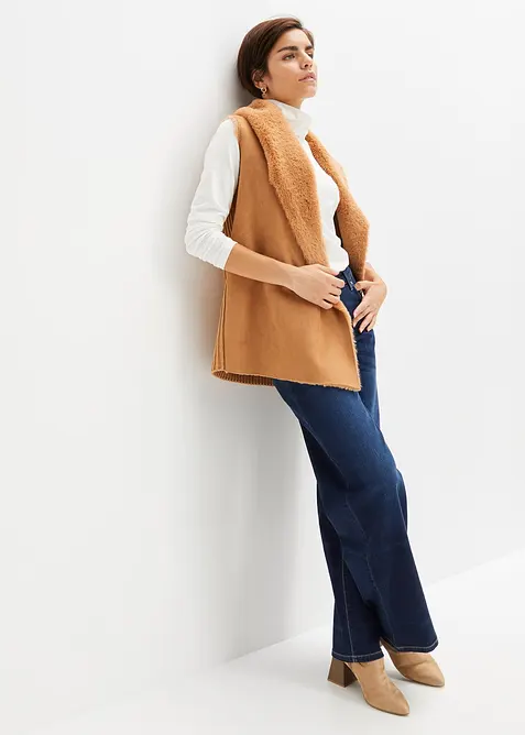 Vesta z umělé kožešiny, bonprix