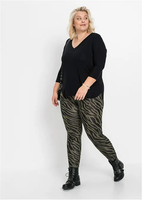 Tričko ze splývavé viskózové směsi, bonprix