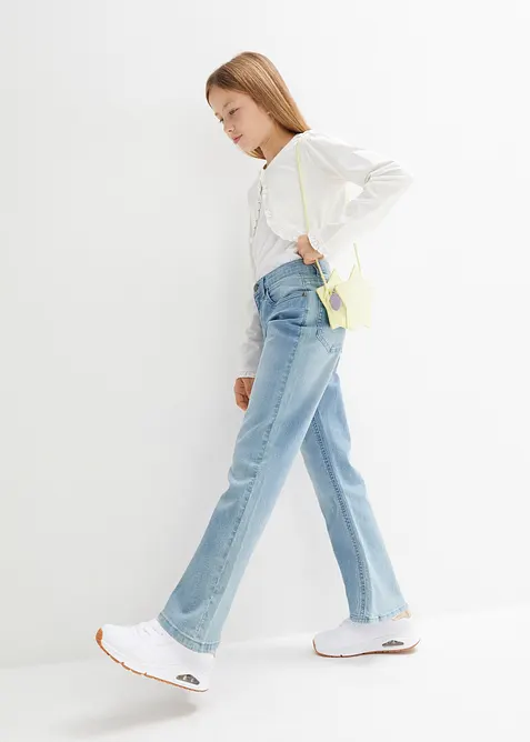 Džíny Bootcut, Mid Waist, bonprix