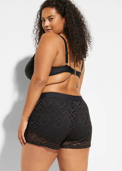 Koupací šortky s krajkou, bonprix