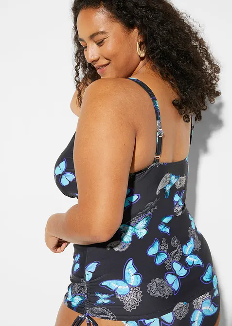 Tankiny, horní díl, s vázačkami, bonprix