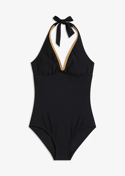 Stahovací jednodílné plavky, střední tvarující efekt, bonprix