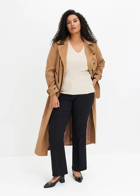 Strečové kalhoty, Bootcut, bonprix