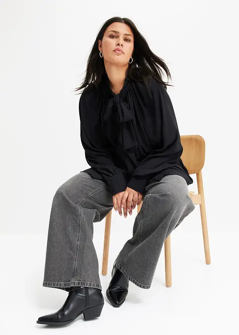 Dž&iacute;ny Wide Leg, Mid Waist, bonprix