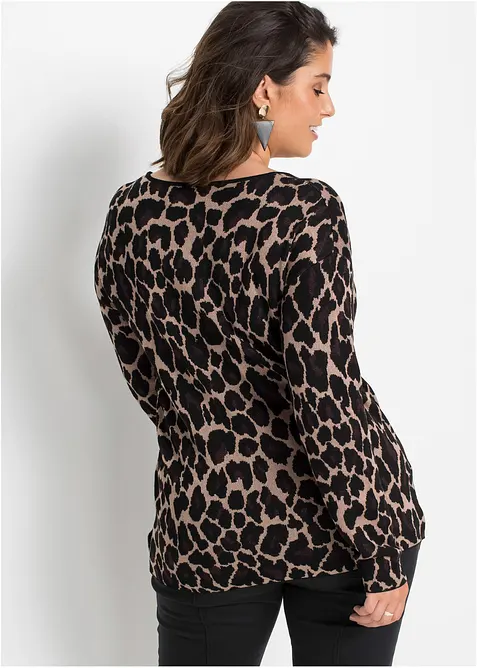 Žakárový svetr, bonprix