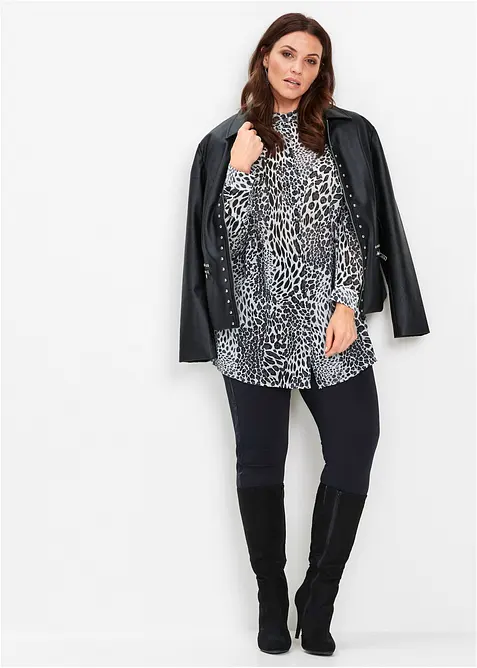 Dlouh&aacute; &scaron;ifonov&aacute; halenka, bonprix