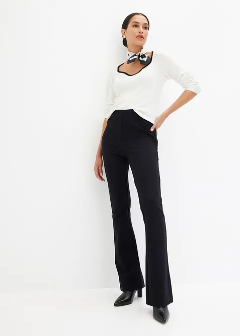 Kalhoty z pohodlného materiálu Punto di Roma, bonprix