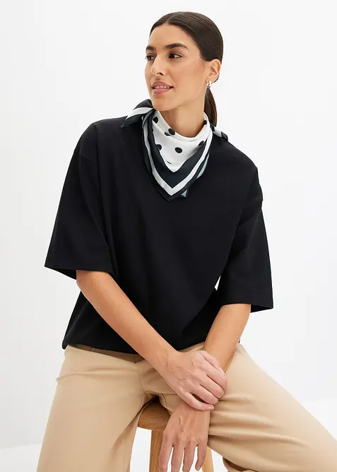 Punt&iacute;kovan&yacute; &scaron;&aacute;tek z materi&aacute;lu nicky, bonprix