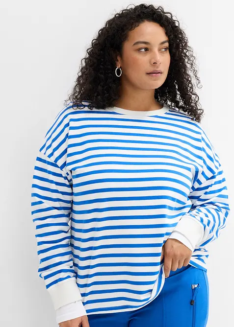 Mikina z čisté organické bavlny, bonprix