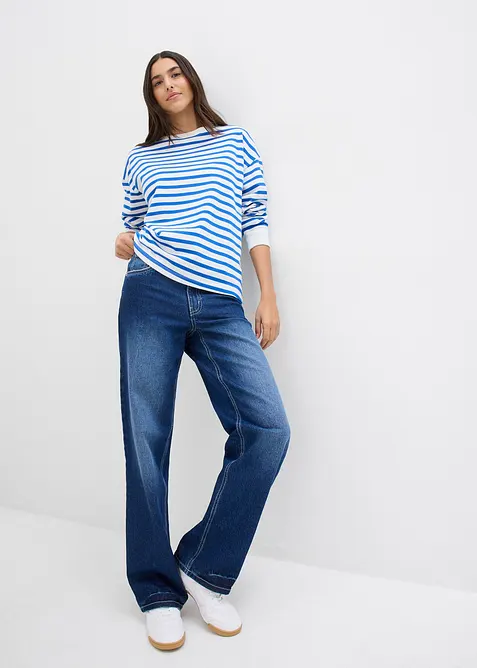 Mikina z čist&eacute; organick&eacute; bavlny, bonprix