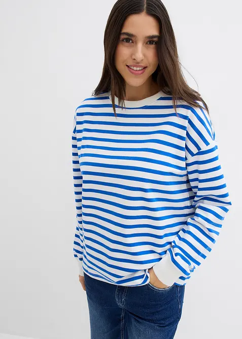 Mikina z čist&eacute; organick&eacute; bavlny, bonprix