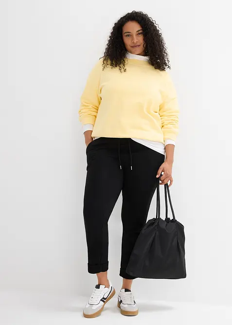 &Uacute;zk&eacute; joggingov&eacute; kalhoty, bonprix