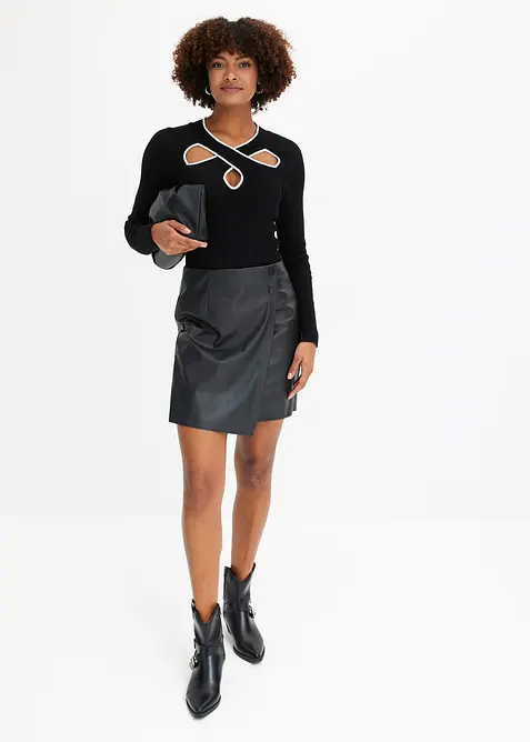 Jemně pletený svetr, bonprix