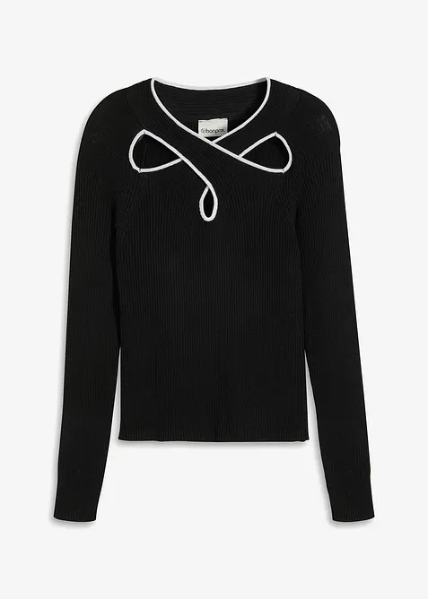 Jemně pletený svetr, bonprix